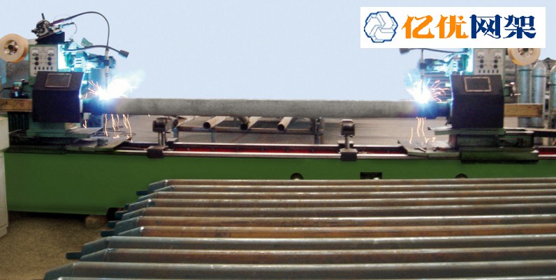 海城网架杆件焊接